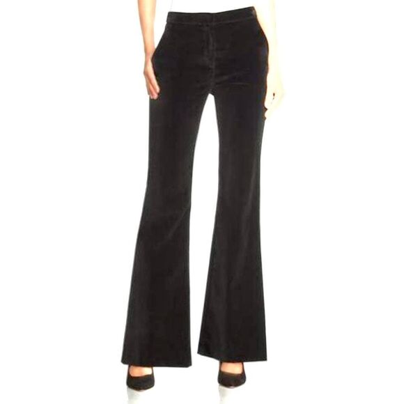 Theory Pants - Theory Max C Corduroy Ebony Flare Pants